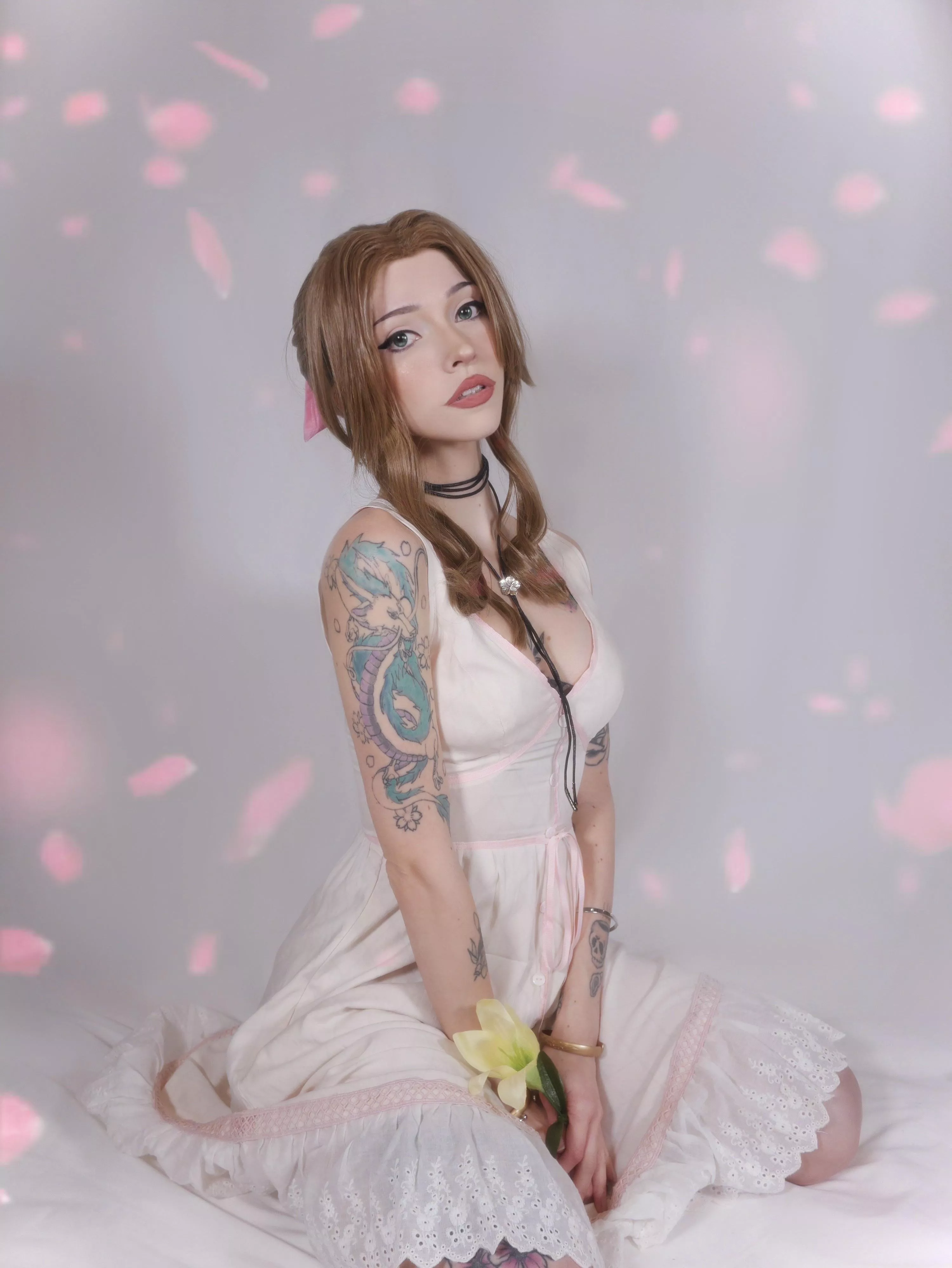 Aerith (FF7) by owlicats