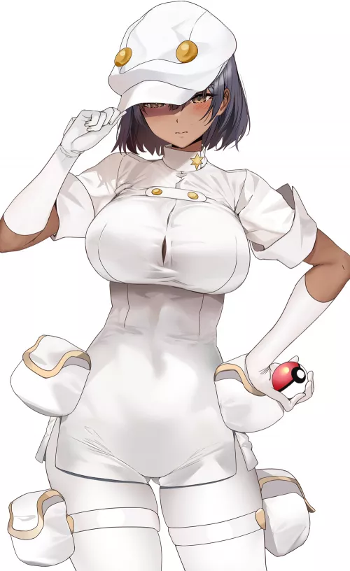 Aether Foundation Employee Ready To Fight (Marushin) [Pokemon]