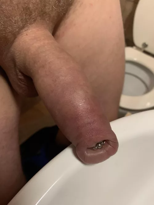 After a longer pump session