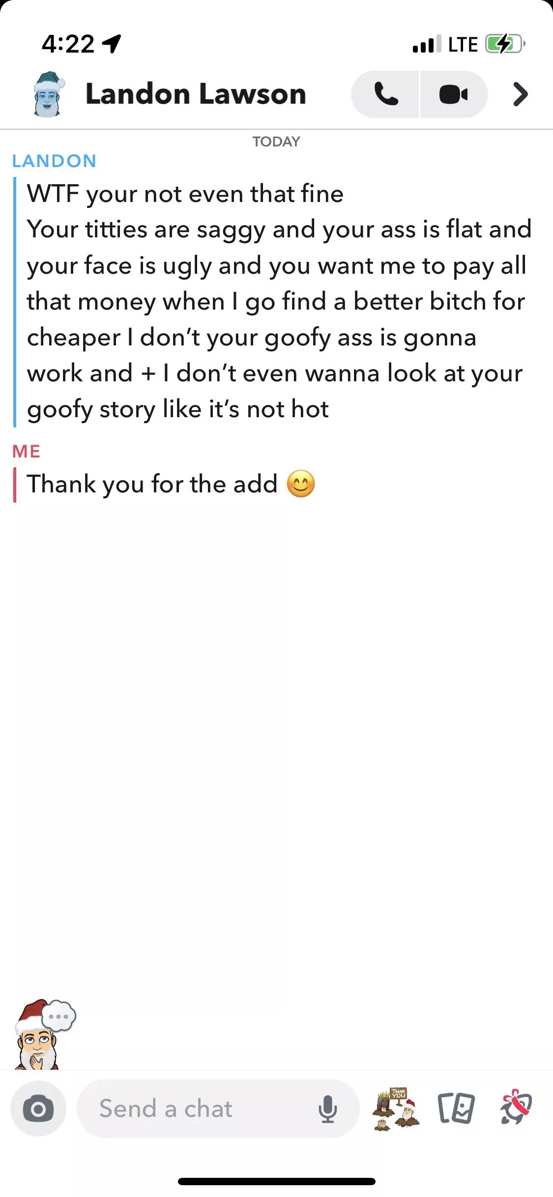 After he added me 🤣🤣🤣