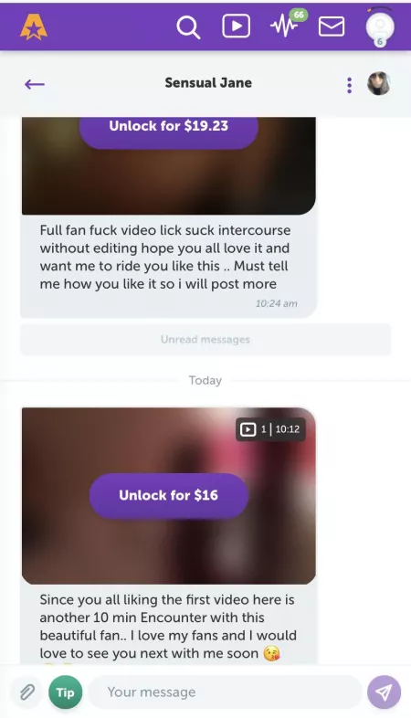 After no activity for months she/it posts this.