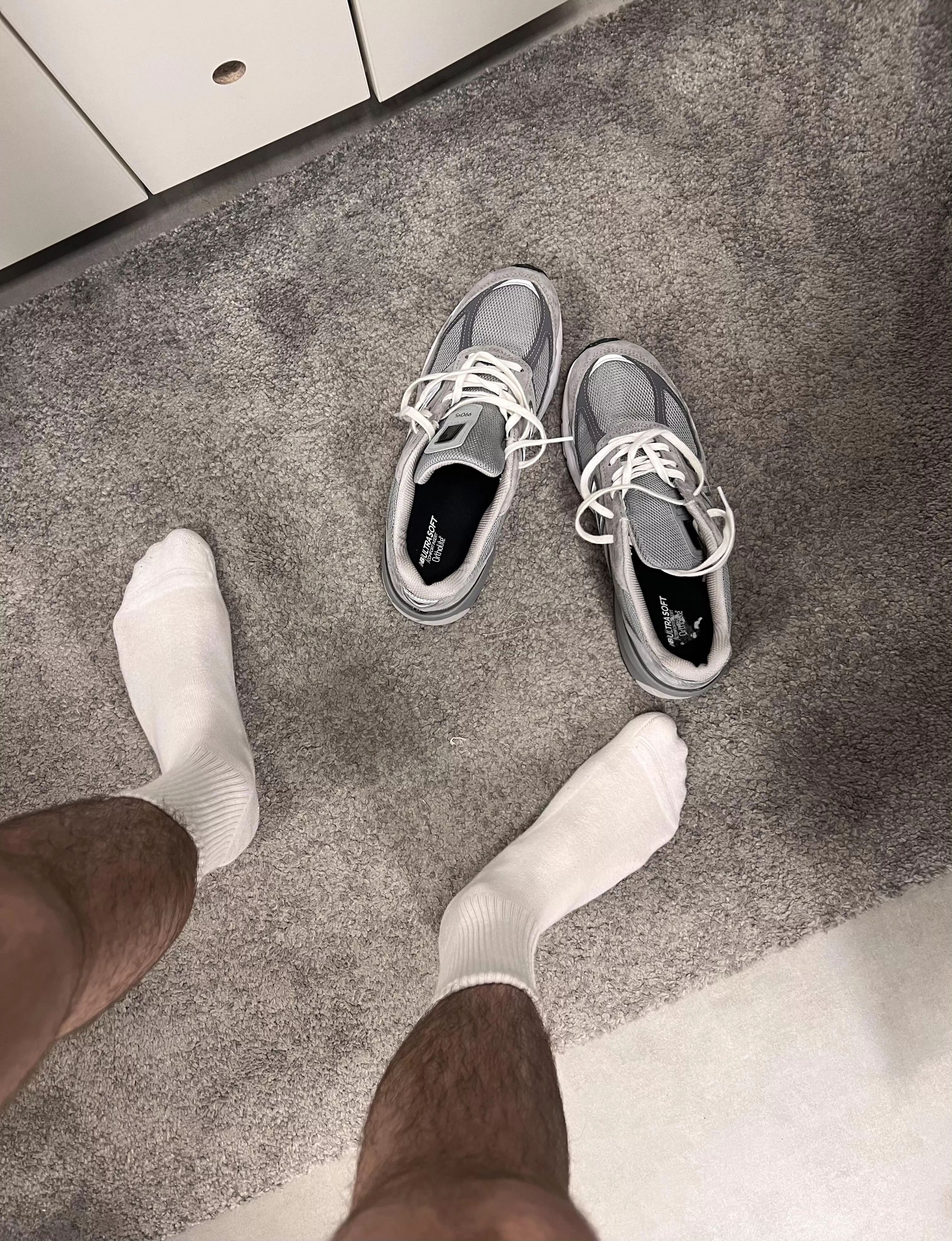 After workout. Who wants to sniff them?