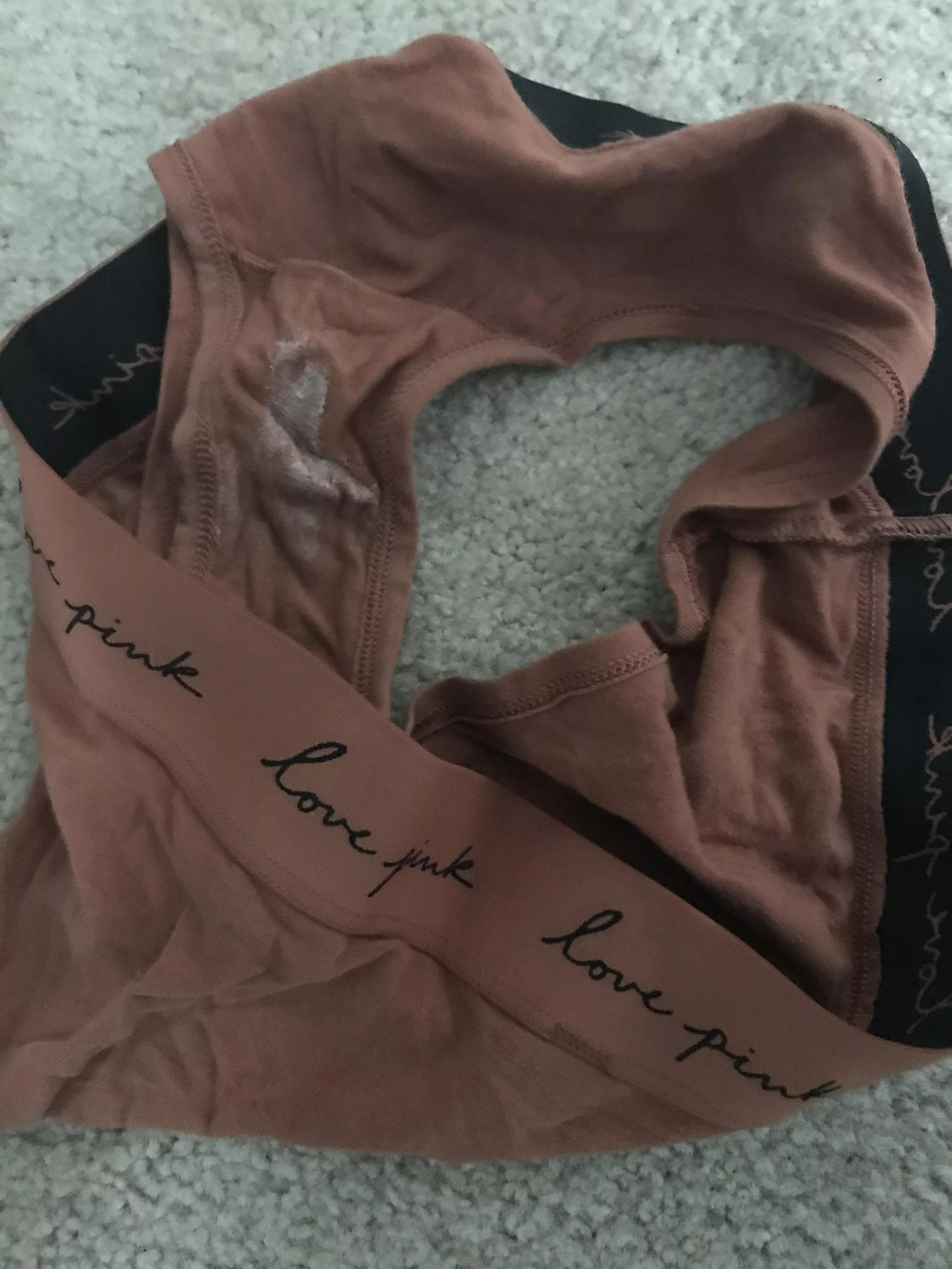 Aftermath of hubby’s morning foot worship session