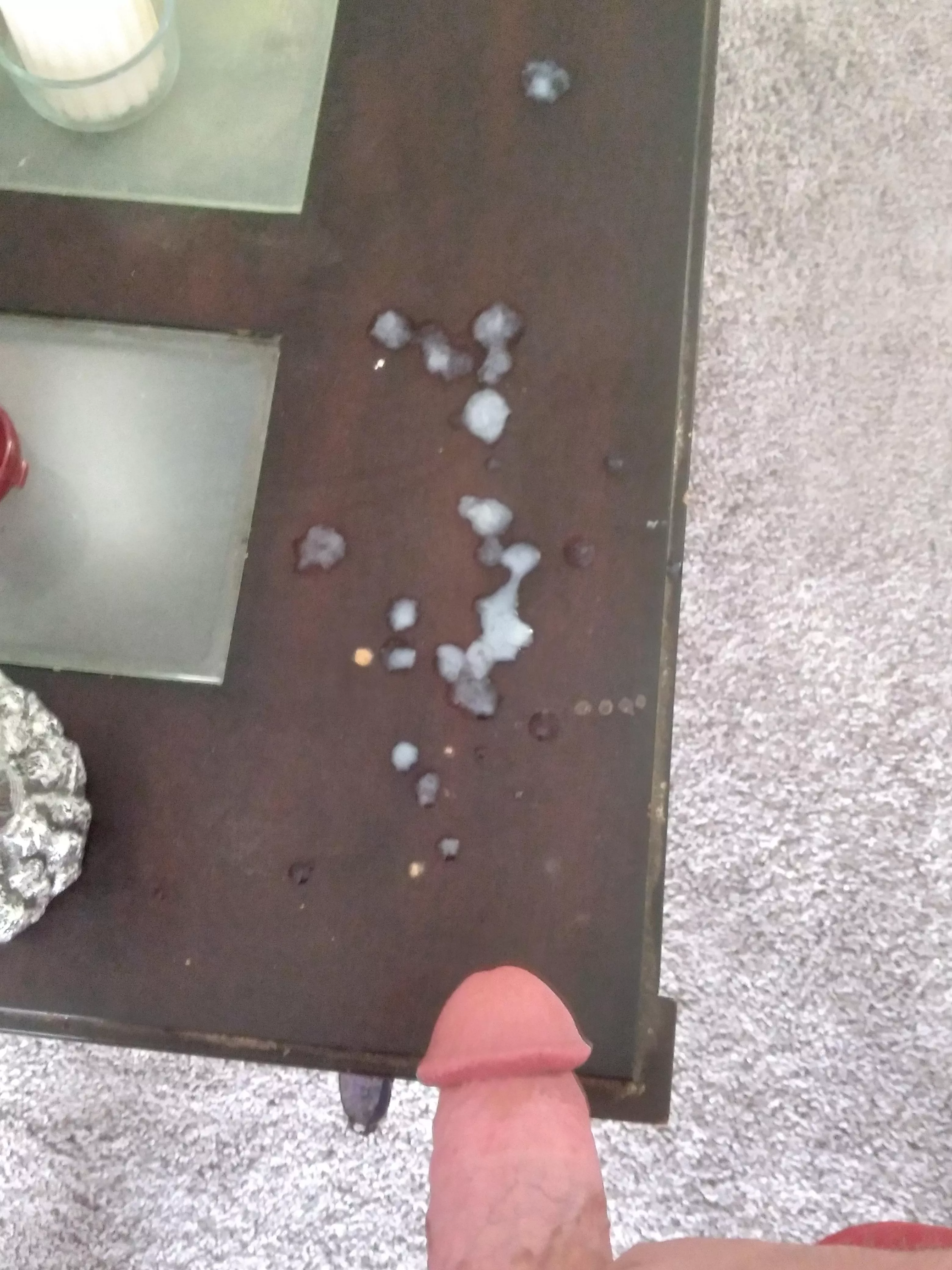 Afternoon tug with a lot of seed