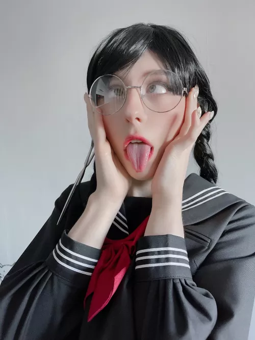 Ahegao by Toko Fukawa [OC]
