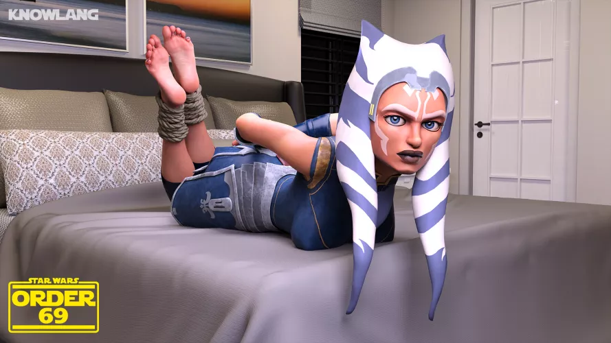 Ahsoka hogtied (knowlang/parodyse)