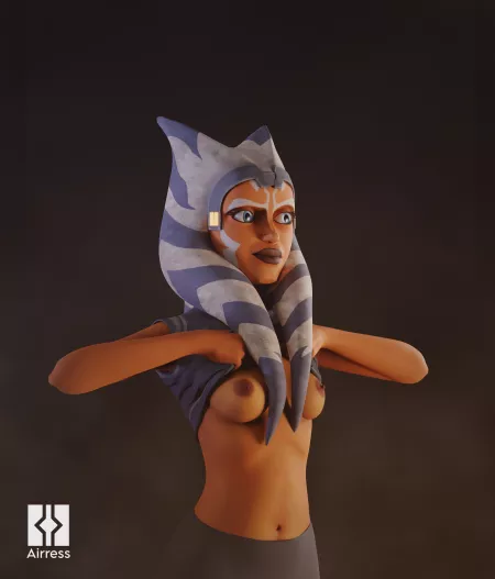 Ahsoka showing off (Airress)