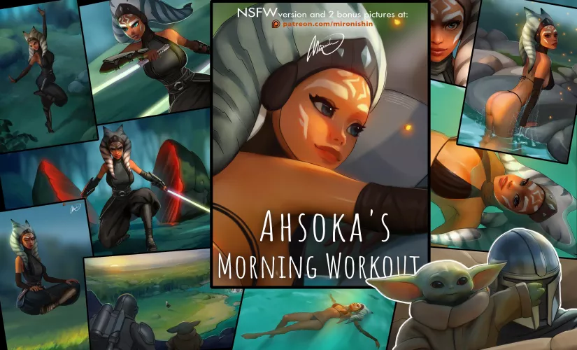Ahsoka trains every day:) (mironishin)