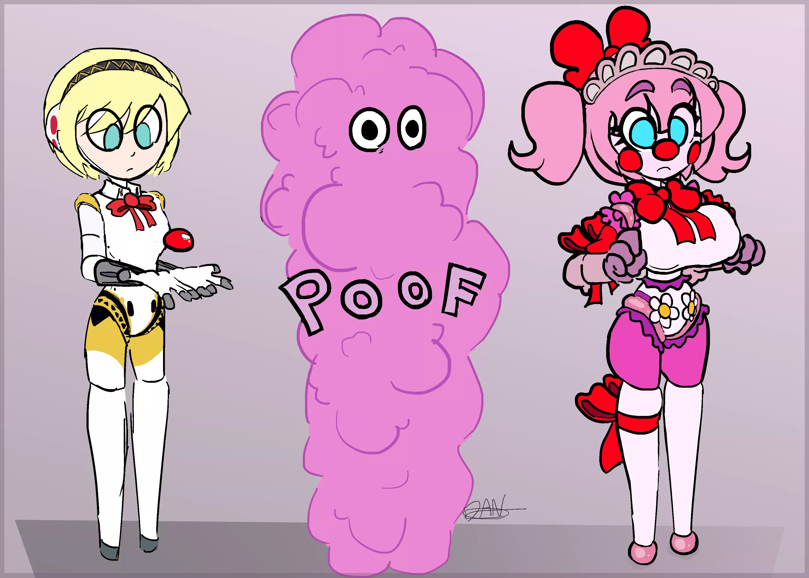 Aigis finds a weird cursed item! (by me)