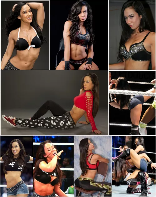 AJ Lee is a petite goddess