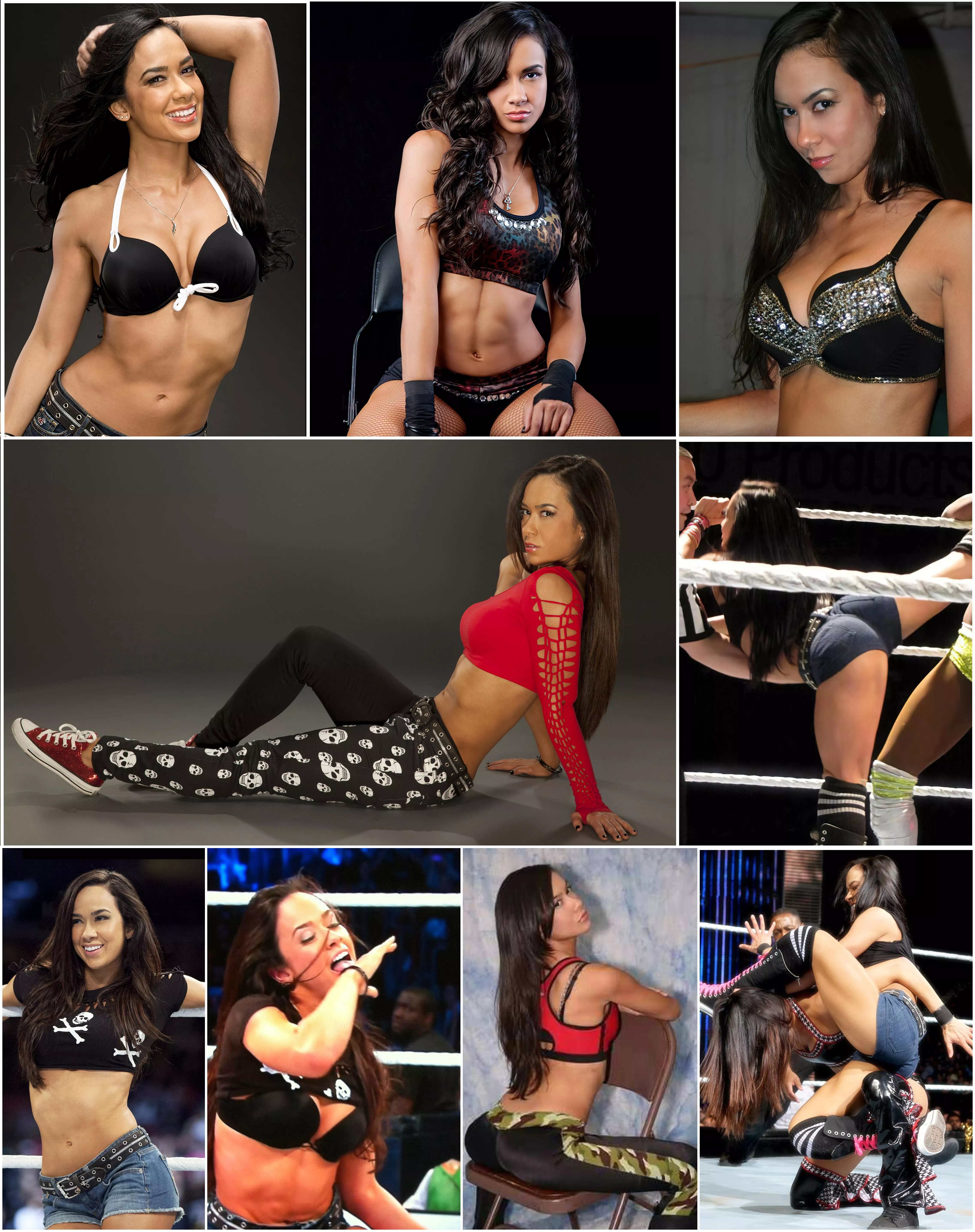 AJ Lee is a petite goddess