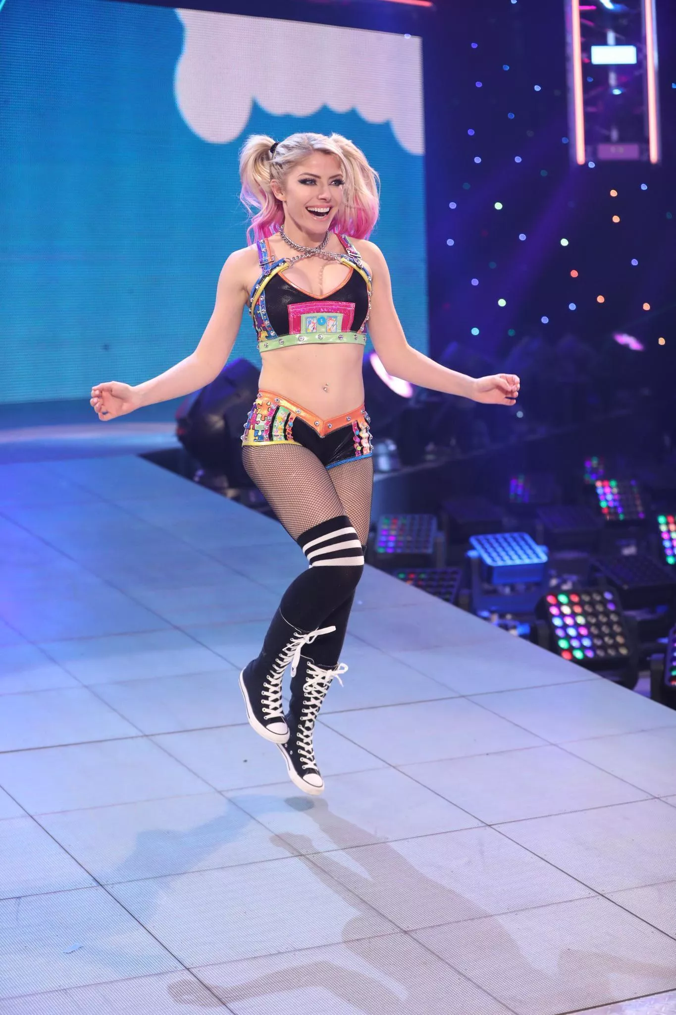 Alexa Bliss stuck on my mind.