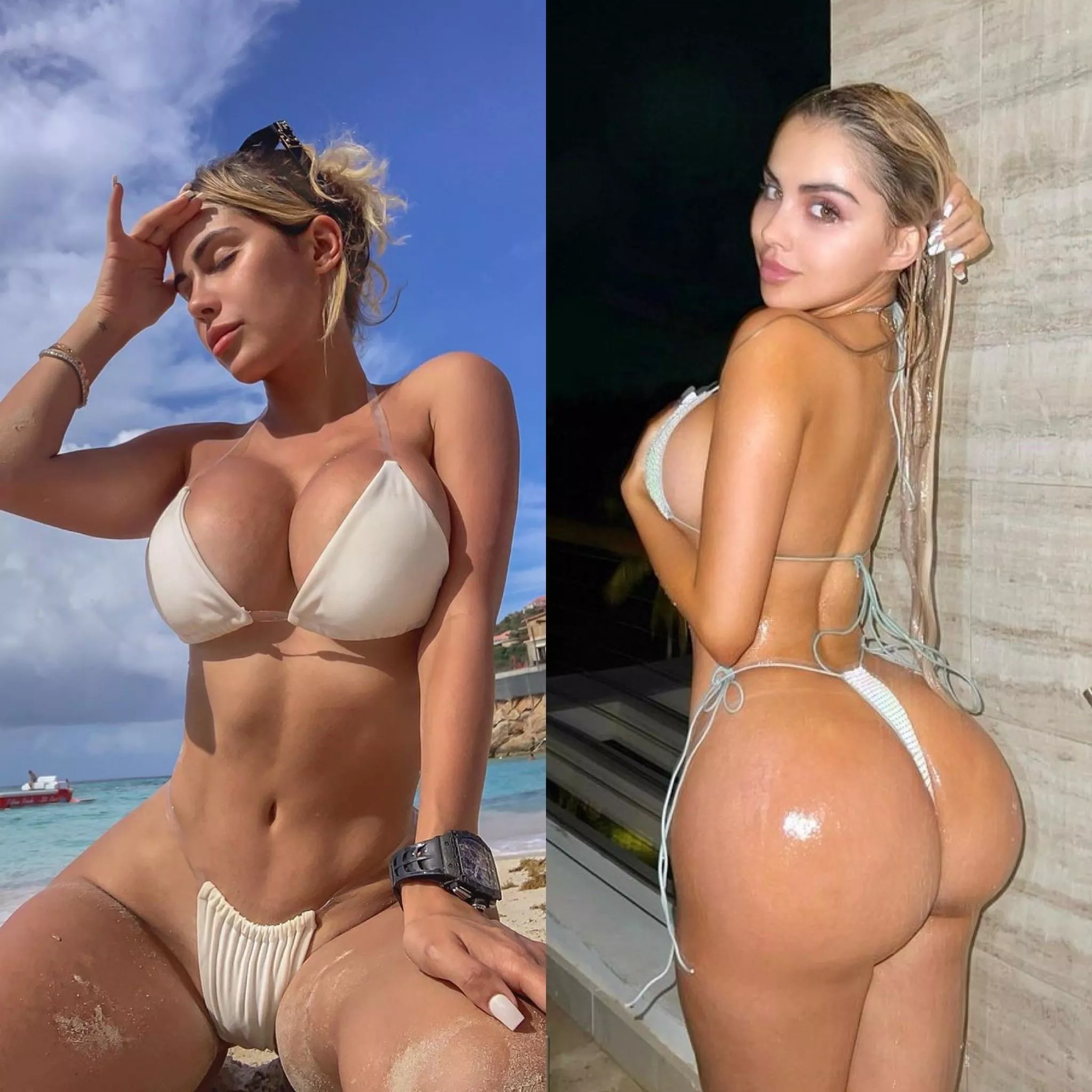 Alexa Dellanos has barbie-like porportions