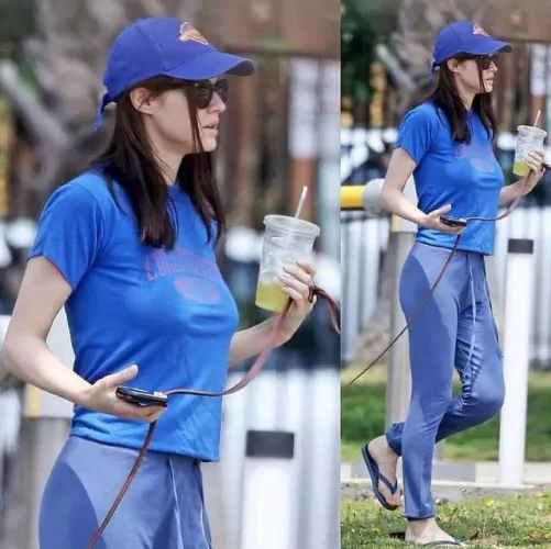 Alexandra Daddario out and about