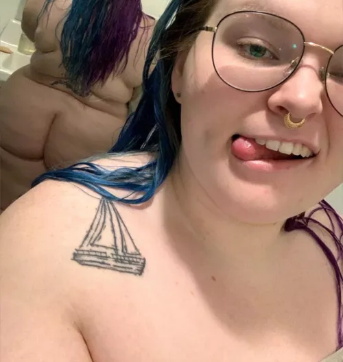 All clean 🧼🍑😋