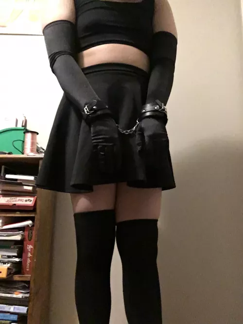 All cuffed up and ready for you 🥺