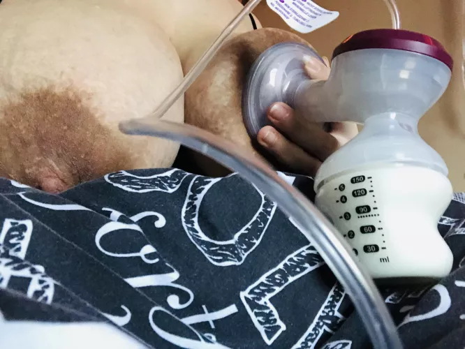 All from one boob ❤️