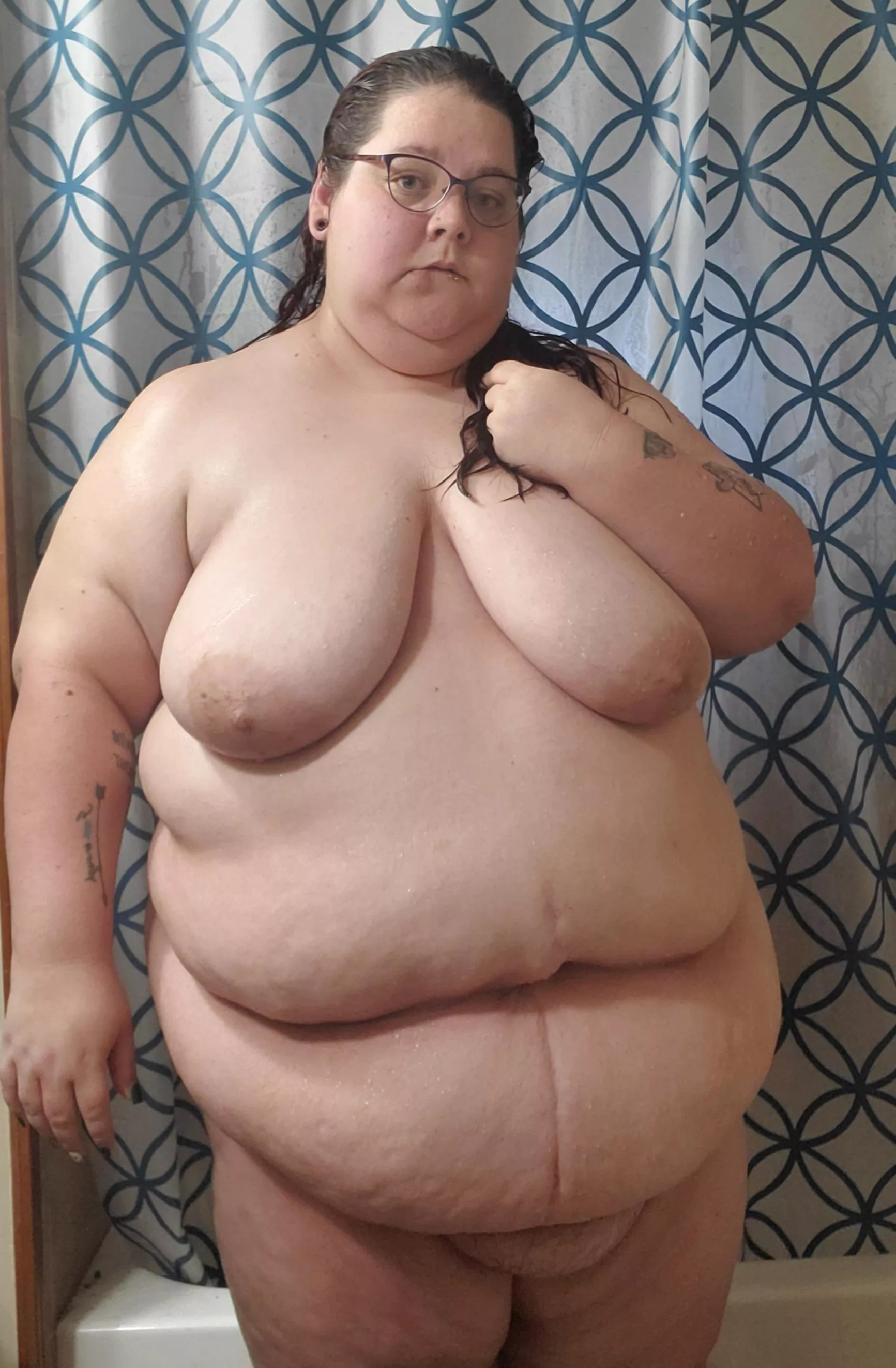 All nice and wet after a shower 😉