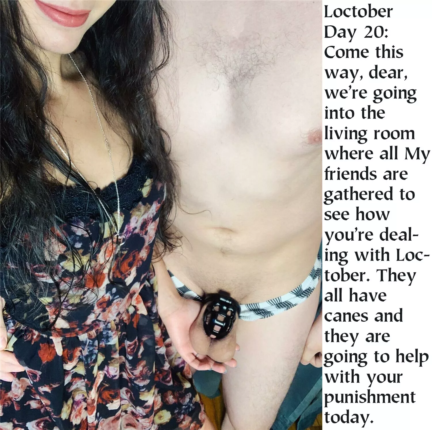 All of Her Friends will just love how he is dressed.