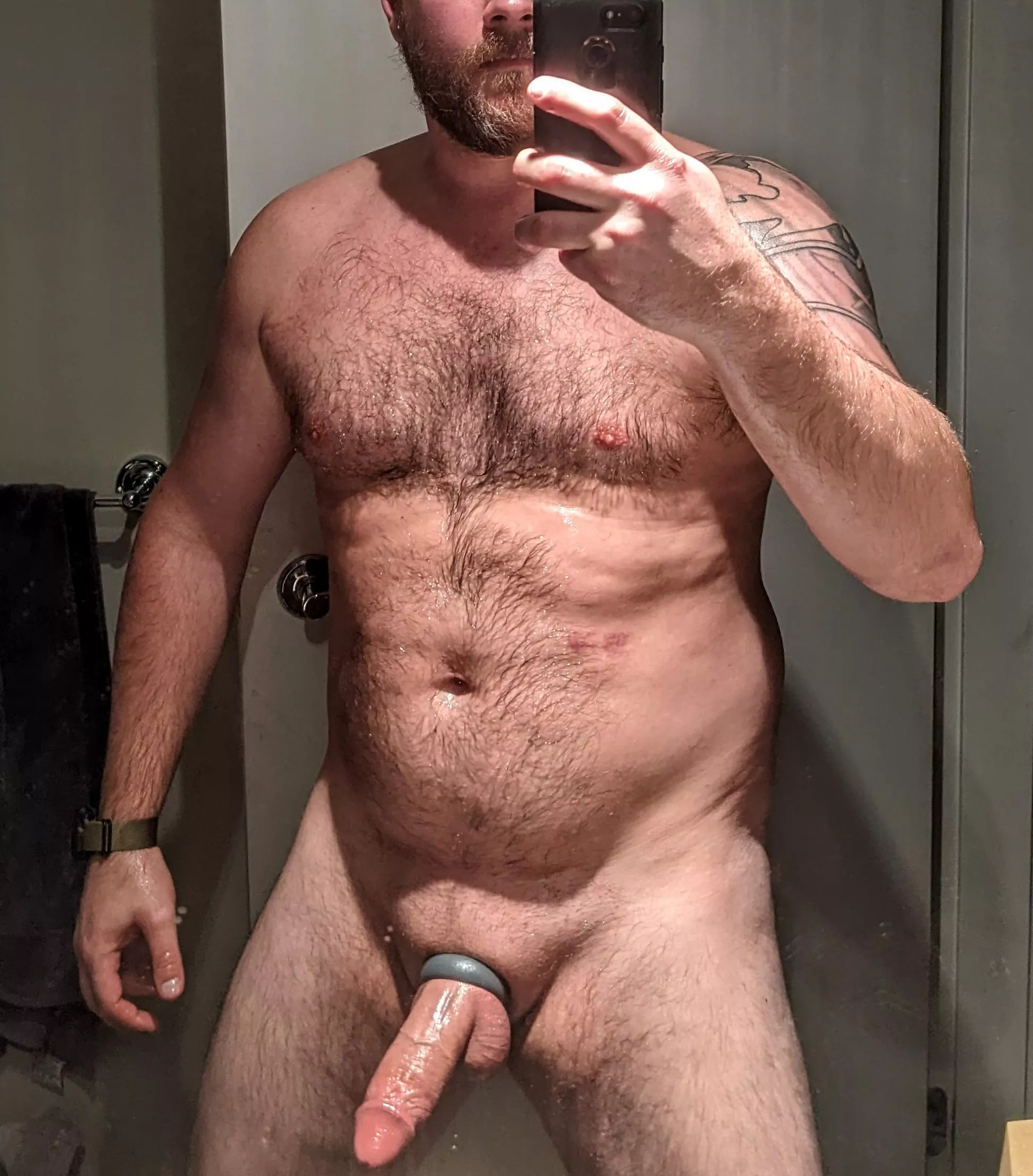 All oiled up and ready to go [38]