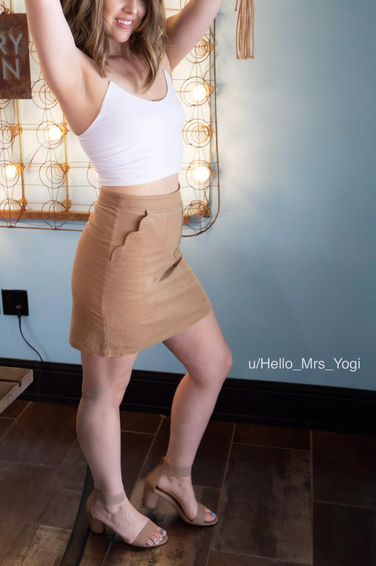 All ready for date night. How does she look? All ready for date night. How does she look?