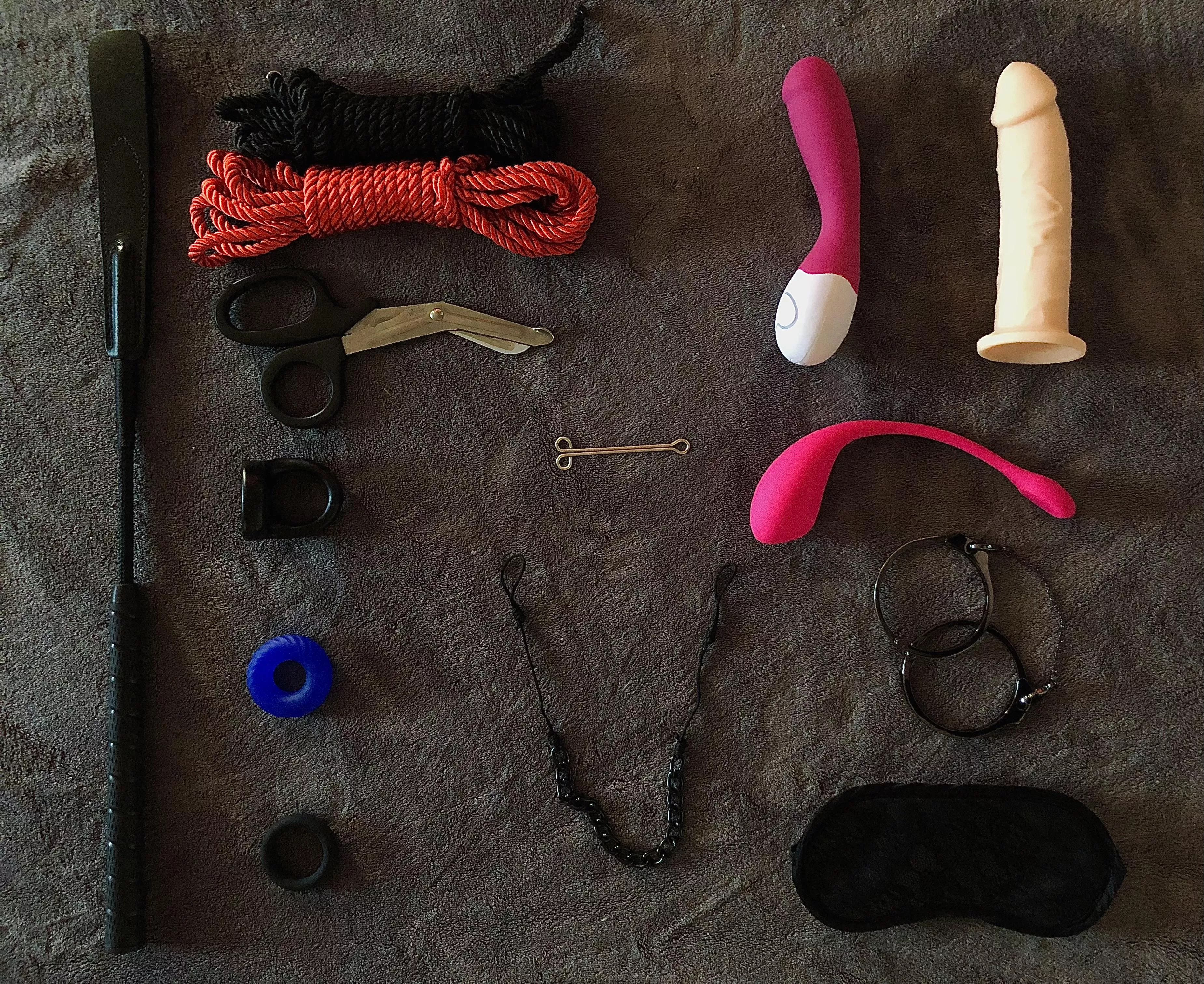 All set out for a scene. Couple new toys and a few from the old toy box. Love seeing our little collection slowly grow!