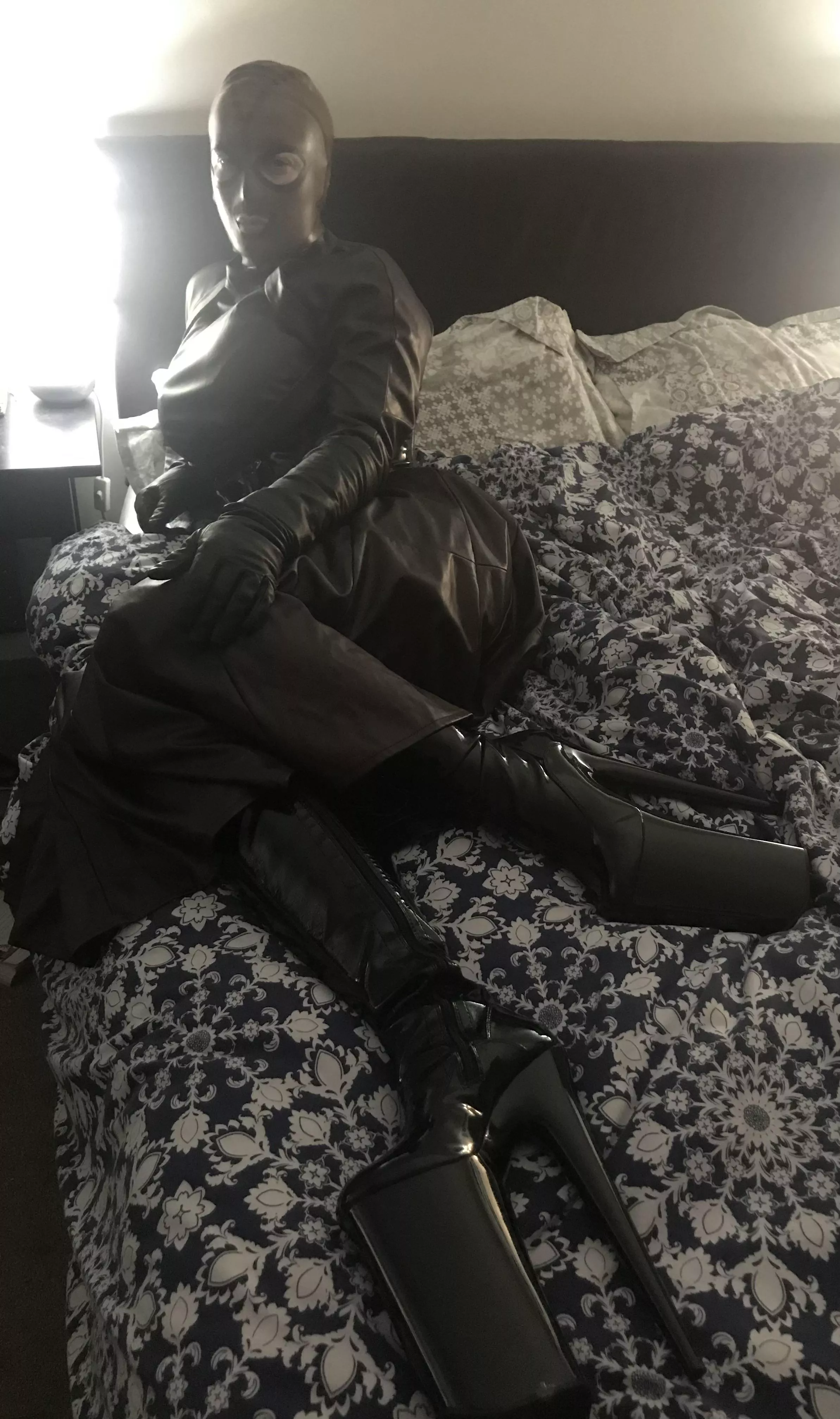 All shiny and wipe clean at bedtime…..