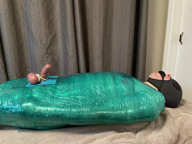 All wrapped up and nowhere to go