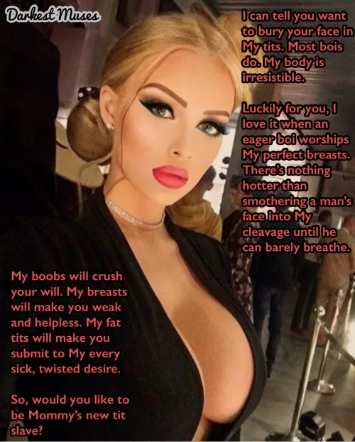 ALL YOU CAN THINK ABOUT ARE HER TITS [Darkest-Muses]