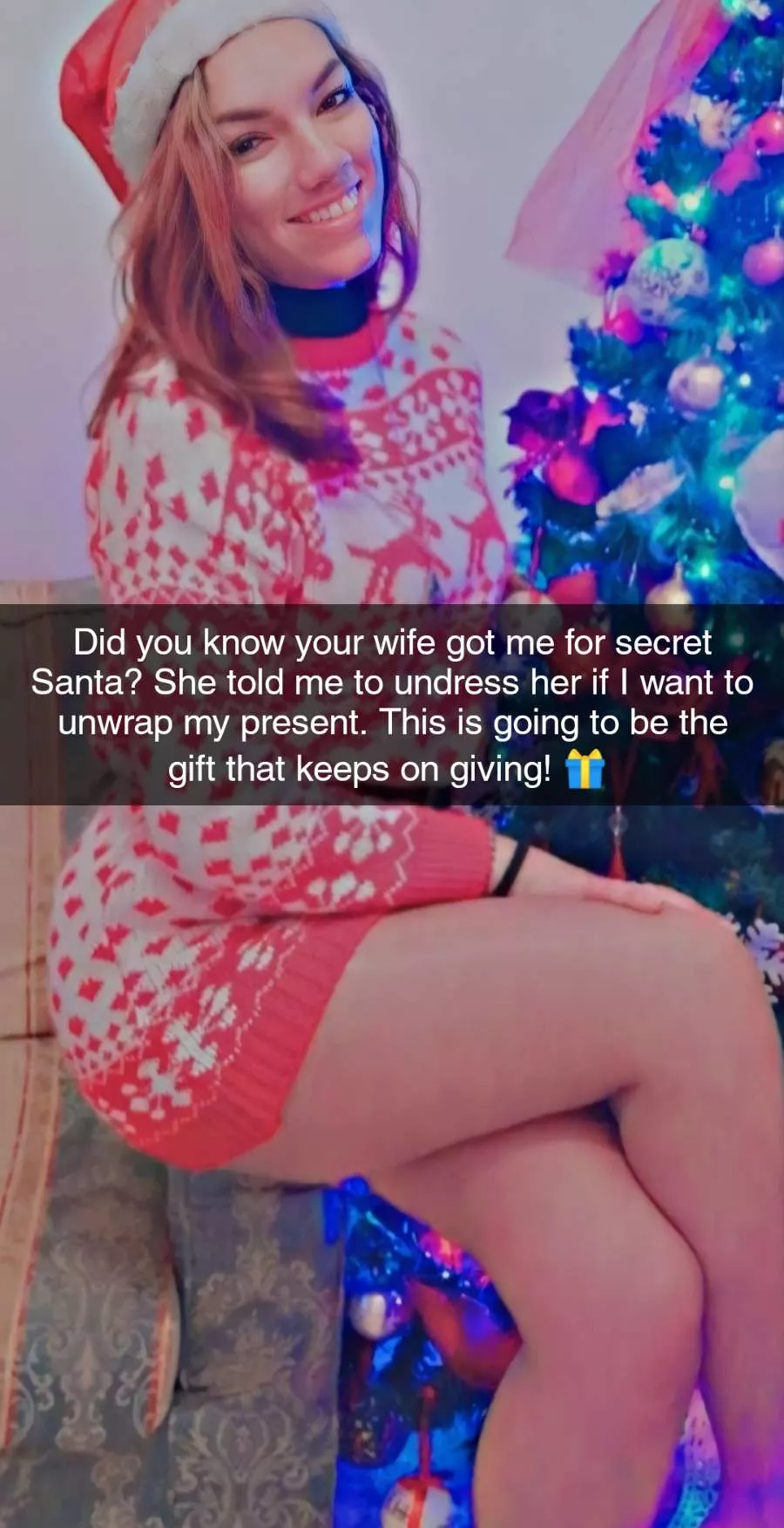 all your secret Santa got you was movie coupons