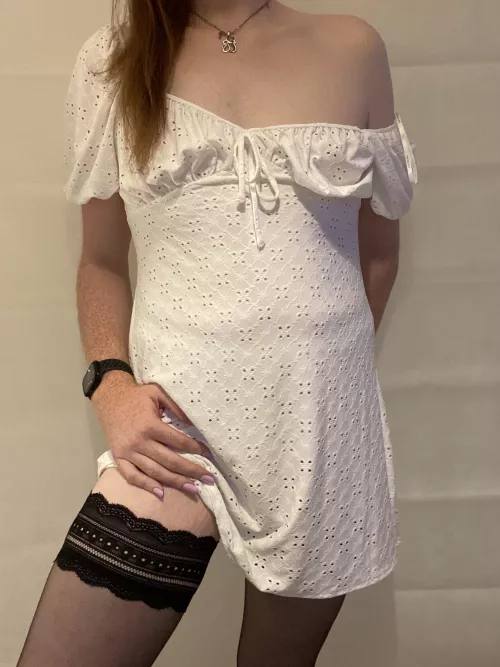 Almost innocent in white