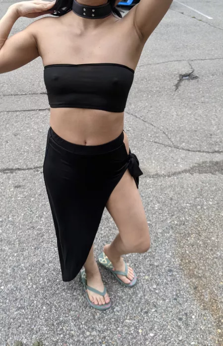 Almost sheer in person