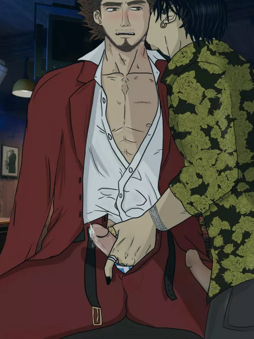 Alone at the bar [Yakuza] (OC)