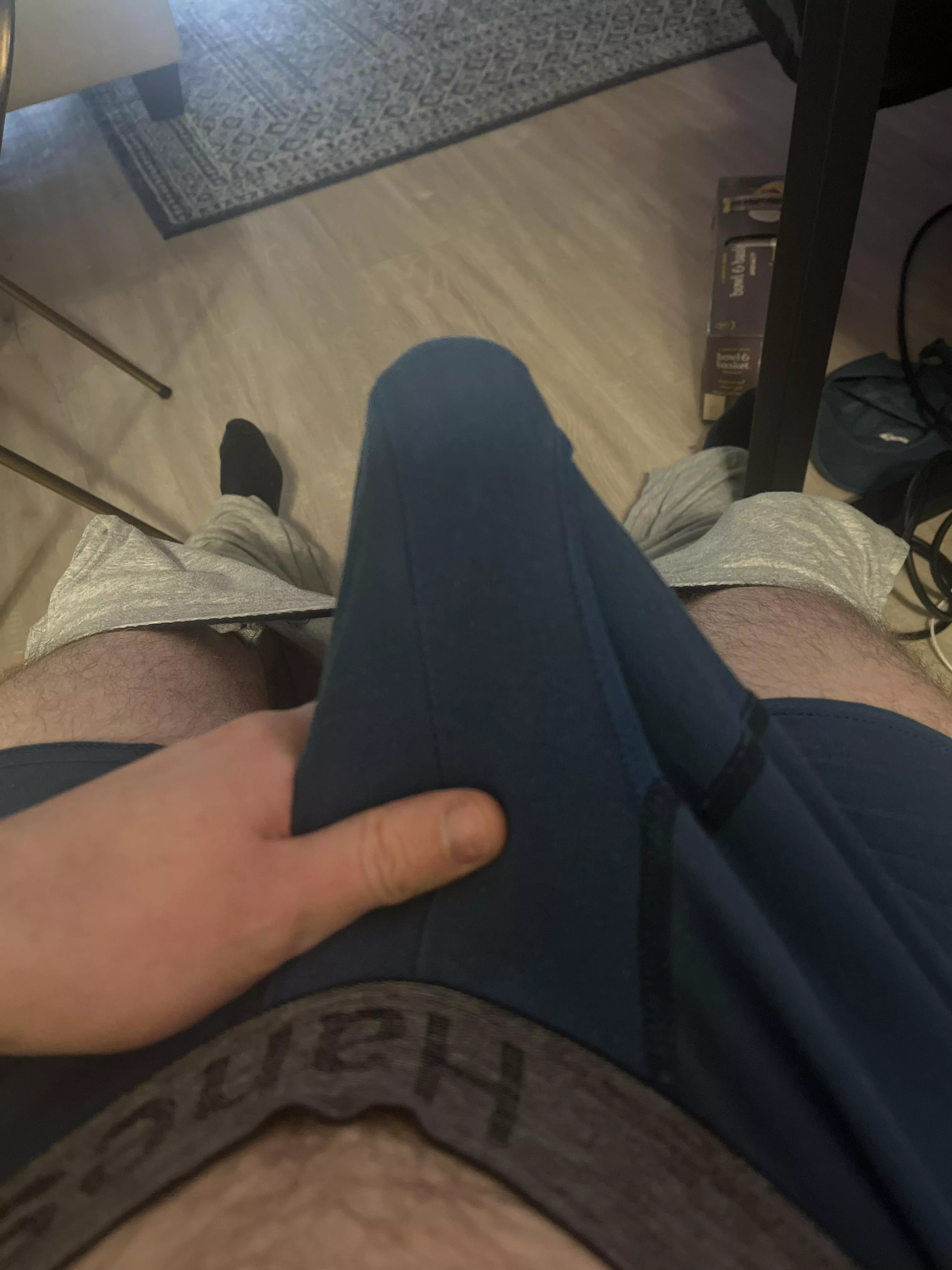 Always get so hard when I’m alone