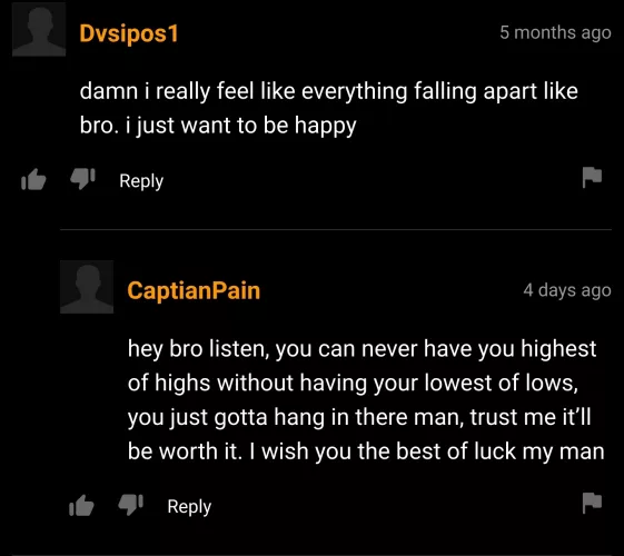 Always gotta lift up the homies even if it's months later.