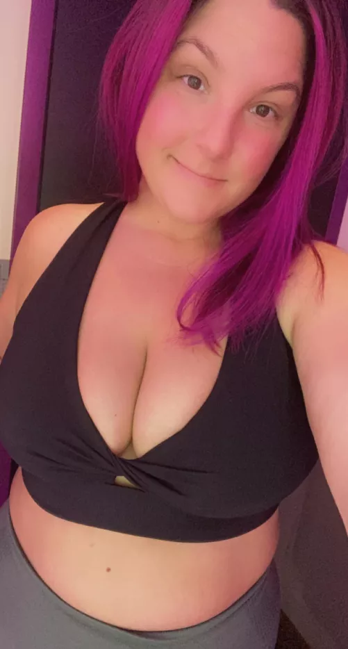 Always happy when the work out is done