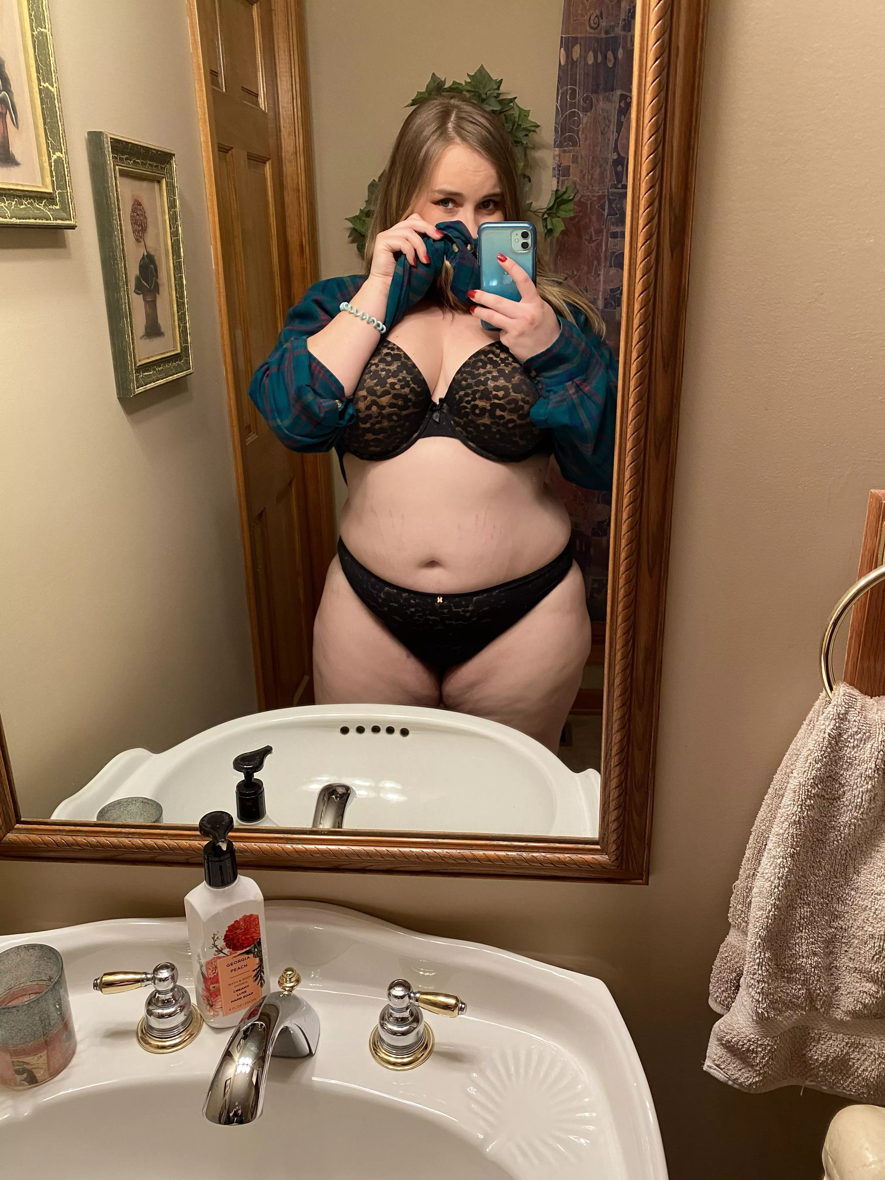 Always have to pair one of my favorite flannels with a few fun things underneath! Always have to pair one of my favorite flannels with a few fun things underneath!