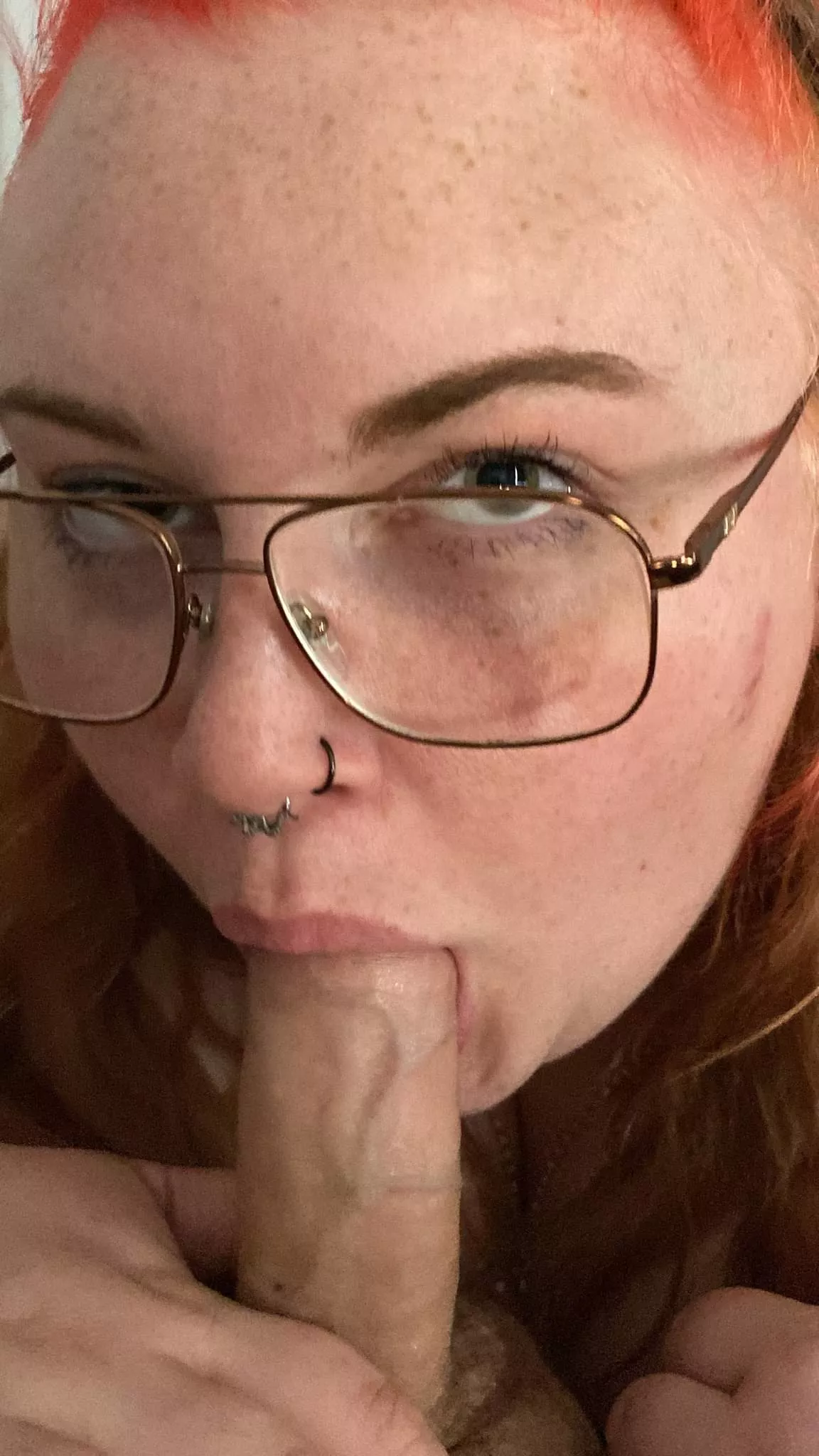 Always making eye contact