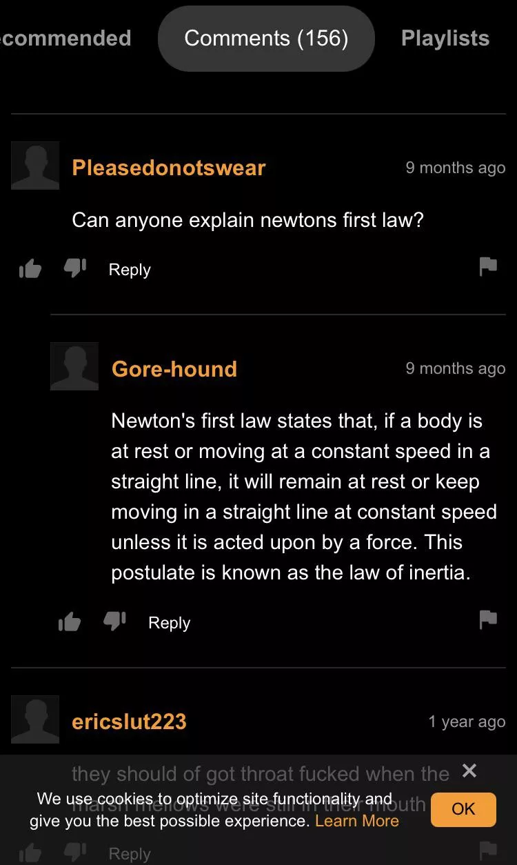 Always remember the first law