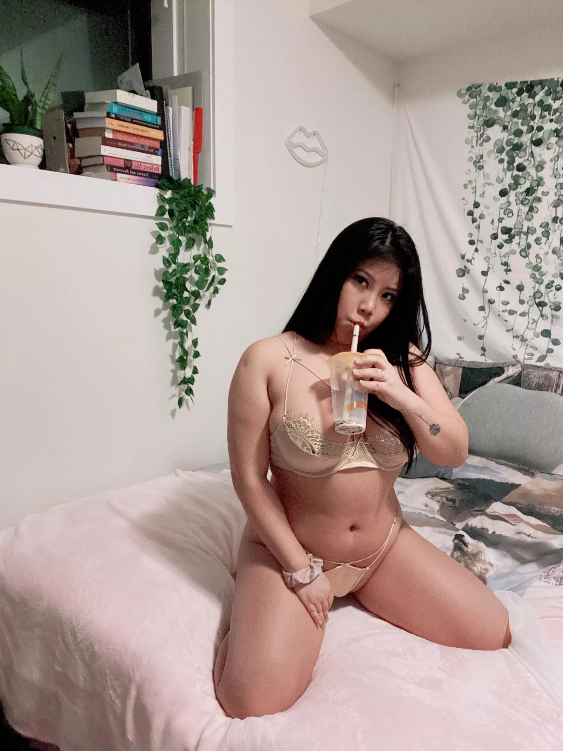 Always sippin on my boba💦