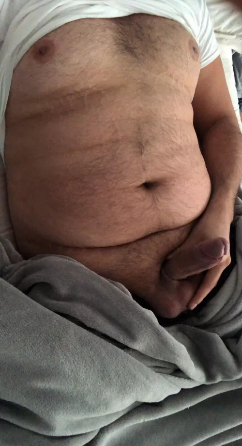 Always wake up so hard after night shift.