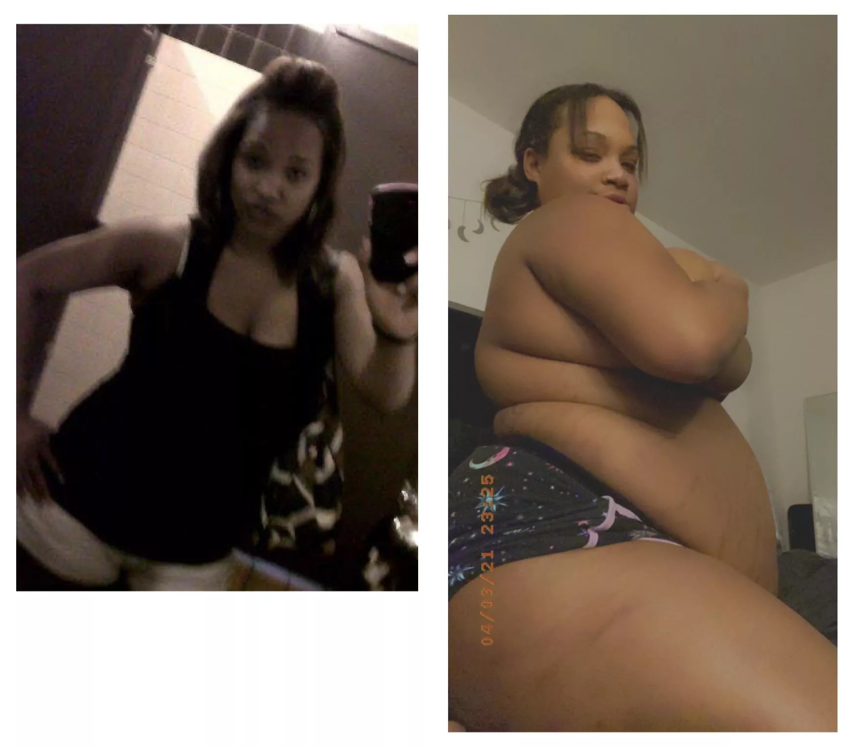 Am I gaining in the right places daddy 😈