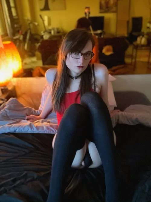 Am I pretty enough to suck your cock?