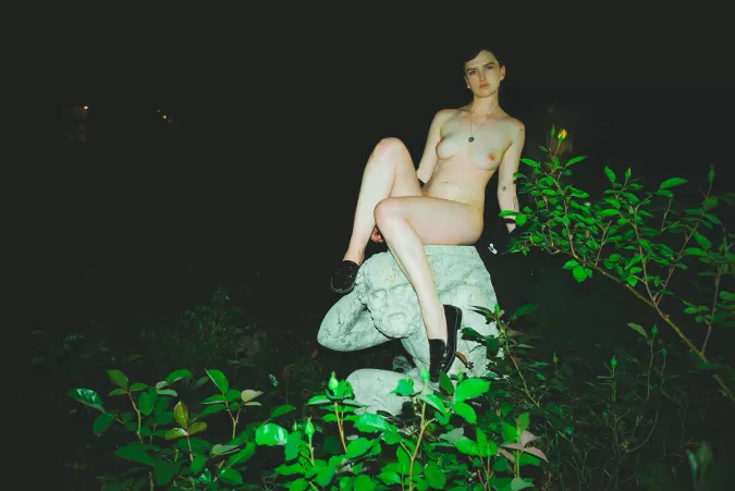 Am I the only one feeling very naughty in parks at night? <3