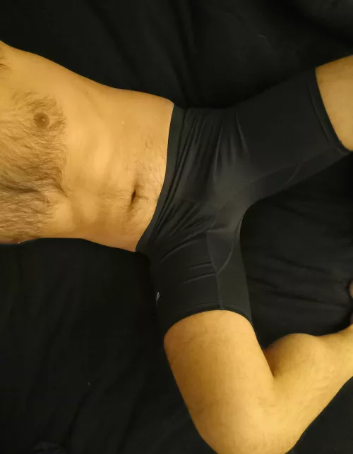 Am I the only one that always gets horny when wearing compression shorts?😅