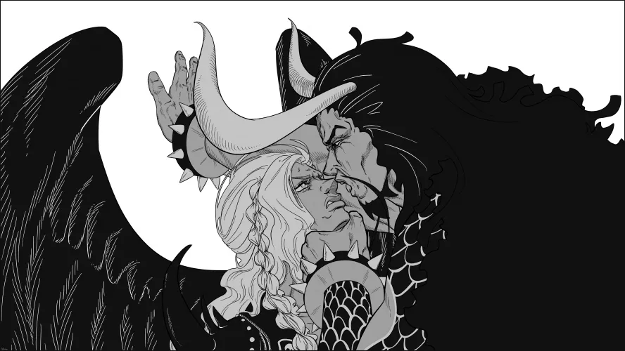 Amazed by his strength [by me, One Piece 1035 spoiler]