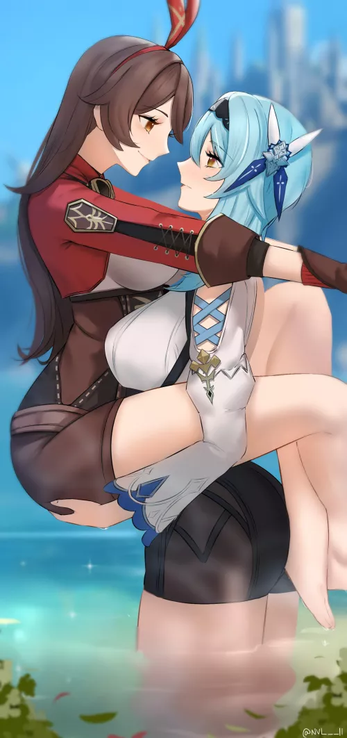 Amber & Eula [Genshin Impact]