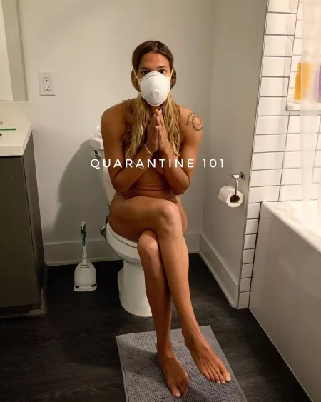 American beach volleyball player Alexa Strange