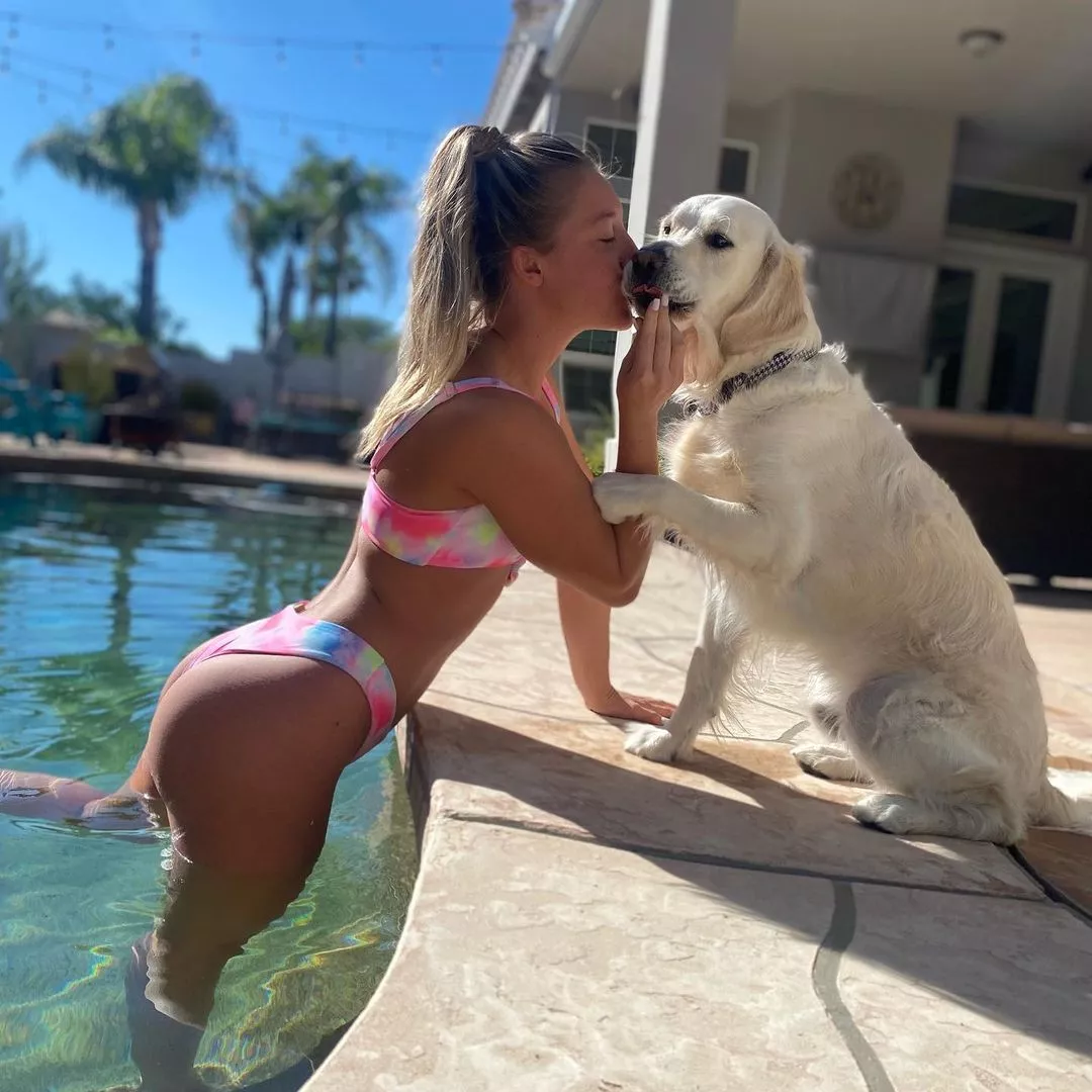 American beach volleyball player Katie Sarber