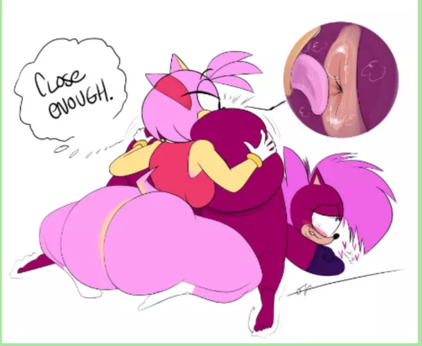 Amy will settle for Sonic's sister I guess [Art By Ota]